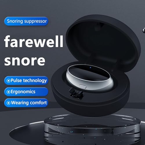 BEBESIRI Anti-Snoring Aid - Portable 3-Speed Adjustable Device for Better Sleep, Comfortable & Easy to Use (Black) - Thumbnail 2