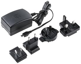 Raspberry Pi Official 5V 2.5A Power Adapter for the 3 (Black)
