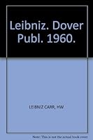 Leibniz. Dover Publ. 1960. B00B5U57JI Book Cover
