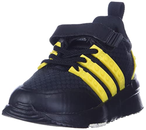 adidas Lego Racer TR El I, Zapatillas Unisex niños, Negro Amarillo Blanco Sucio, 6 Little Kid