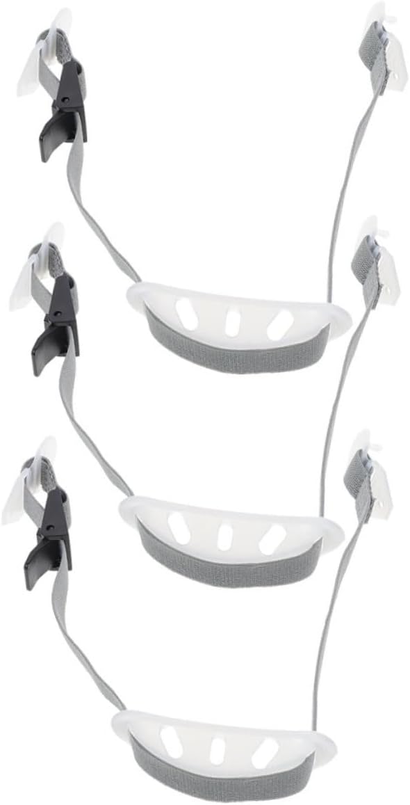 Gatuida 3pcs Adjustable Chin Strap for Helmet Hard Hat Chin Strap Easy Install for Construction Workers