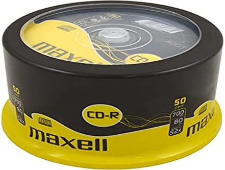 Maxell CD-R 25 Blank Discs 700MB Extra Protection