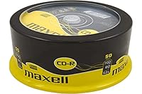 Algopix Similar Product 2 - Maxell CDR 52x Blank Discs 700MB Extra