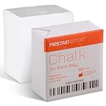 Firstaid4sport Professional 2oz White Chalk Block for Enhanced Grip - Moisture-Absorbing Magnesium Carbonate for Climbing, Weightlifting & Gymnastics - Reduces Hand Friction & Improves Performance