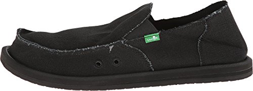 Sanuk Vagabond Sidewalk Surfer Blackout 14 D (M)