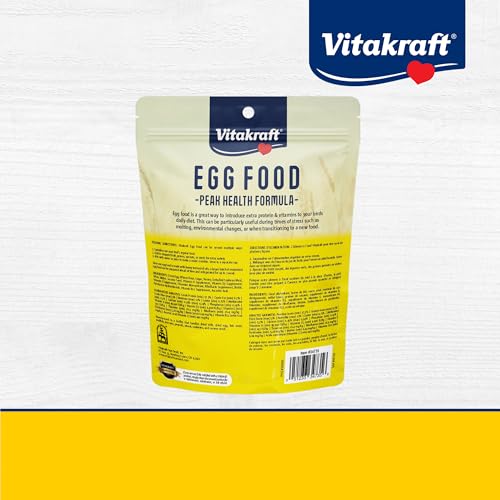 Vitakraft Peak Health Formula Egg Food Daily Supplement, 1.1 lb, Adult, bird