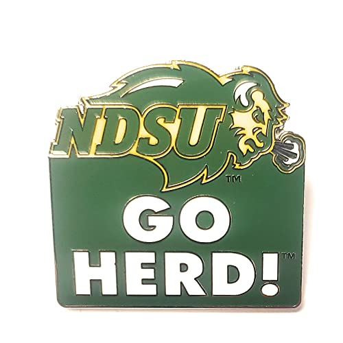 North Dakota State Bison Metal Hat Lapel Pin University