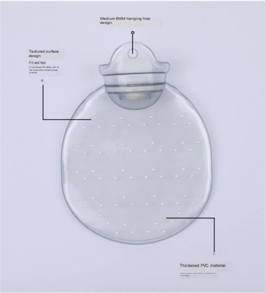 Bolsa Agua Caliente Para Calentar Manos Botella De Agua Caliente Con Orejas De Conejo De Peluche, Bolsa Redonda De Agua Caliente Para Aliviar El Dolor, Cuello Trasero, Noches Acogedoras Botella De Agu