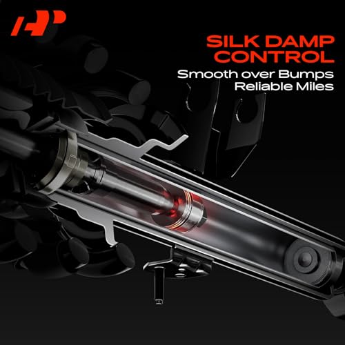 A-Premium Front Complete Strut Assemblies with Coil Springs, Set of 2 by A-premium - Used condition - Image 6