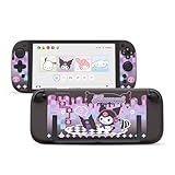 Kuitmor Switch 2 Switchカバー switch2対応 スイッチ2025 スイッチ Switch2カバー PC製 joy con 保護カバー 分体式 全面保護 薄型 傷防止 汚れ防止 対応耐衝撃 取り外し簡単 可愛い プレゼント ゲームタイム(パープル)