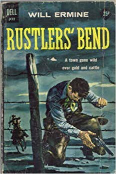 Mass Market Paperback Rustlers' bend ([Dell Books 25 cent series) Book