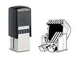 Bonuskartenstempel STRANDKORB - Stempel 10 x 10 mm