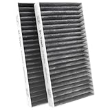 Replacement Cabin Air Filter for Dodge Nitro, for Jeep Liberty - Carbon Fiber - CF10747, VF1016 -