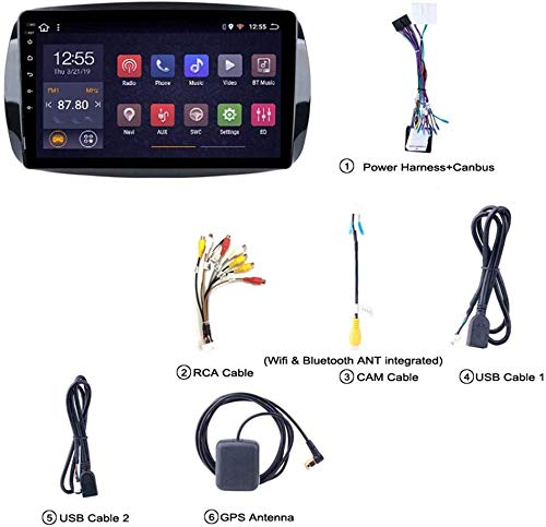 Multimedia Player para Smart Fortwo 2017: viaja conectado con música y mapas 8
