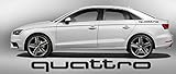 audi schriftzug anbringen farbe schwarz wie im Bild, anderer Farbewunsch nach Kauf per email mitteilen