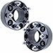 2pcs 50mm ( 2.0" ) Hubcentric (70.5 Hub) Wheel Spacers For Ford Mustang Ranger Explorer Edge