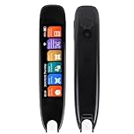 Scan Reader Pen, 2 Way Wi - Fi Text to Speech OCR Digital Pen, 3.69 Inch IPS Touch Screen, 142 Languages Translator Device Support Photo Translation