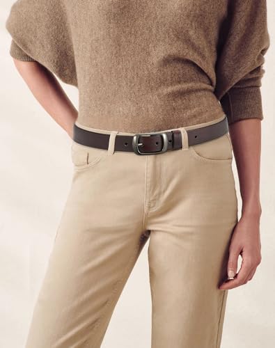 3-Pack Fashion Leather Belts - Classic Pin Buckle Belts for Jeans and Dresses3