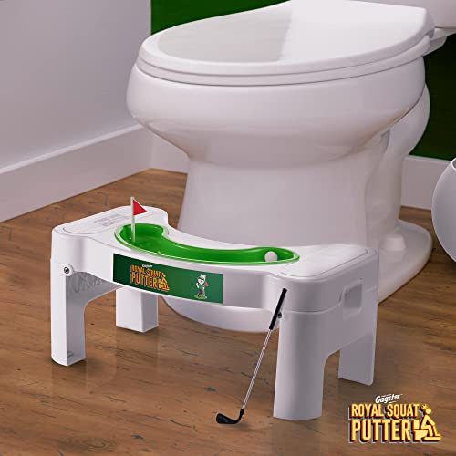 Gagster RSP2 Royal Squat Putter - Mini Golf Toilet Game - Bathroom Stuff For Men - Foldable Potty Games For Adults - White Elephant Gift Ideas For Office thumb #8