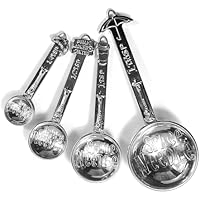 4-Pack Measuring Cups and Spoons Set only .04: eDeal Info