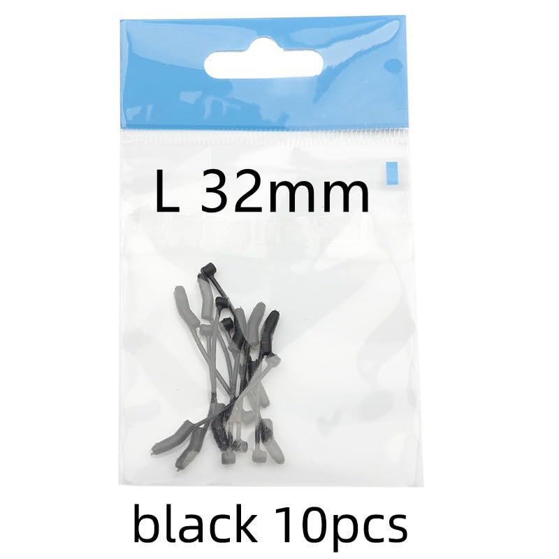 30 protectores de goma para anzuelos de pesca de carpa miniatura 5