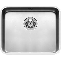 Fregadero Relia Pyramis Relia 1B fregadero, 1 pieza, acero inoxidable, 50 x 40 cm, 100012029