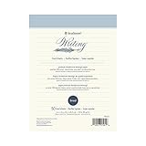 Strathmore 572-61 500 Series Writing Pad, Lined, 6'x8' Glue Bound, 50 Sheets