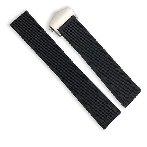 Bracelet de montre en caoutchouc 22 mm sport pour boîtier Aquaracer 43 mm et 41 mm