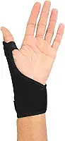 Munhequeira Neoprene Com Protetor De Polegar (direita)