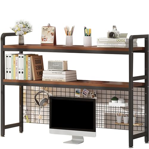 Rangement ouvert pour bureau d'ordinateur et étagère bibliothèque métal