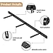 2pcs Floating Shelf Bracket Heavy Duty Hidden Metal Brackets for Shelf,Invisible Shelves Hardware Without Jig (16