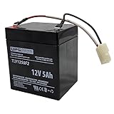 UPS Battery Center Compatible Replacement for Razor Crazy Cart Shift 2.0 12V 5Ah Electric Drift Cart