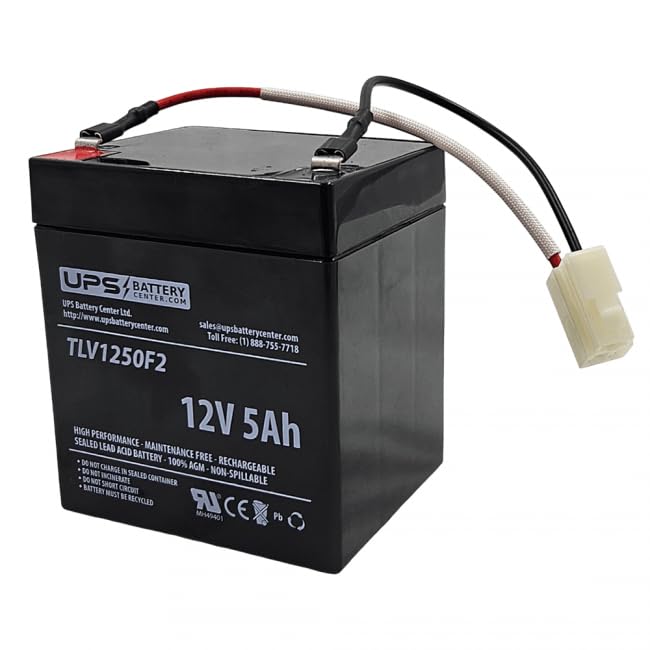 Amazon.com: UPSBatteryCenter 12V 5Ah Replacement Battery