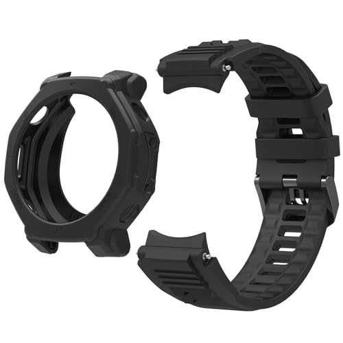 XINGMALY Amazfit T-Rex 3 Pro�p�����p�o���h Texture Sport�����p�\�t�g�t���L�V�u���V���R���h���o���h�X�g���b�v���X�g�o���h Amazfit T-Rex 3 Pro�X�}�[�g�E�H�b�`�p (�u���b�N)
