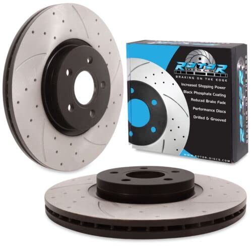 Image of Rotor Discs Front Disc Brakes Compatible with Ford Focus MK3 2012-2017