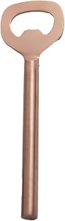 Abridores De Botellas Abridor de botellas de acero inoxidable sólido, abridor de cerveza con mango cuadrado, abridor de botellas de cerveza creativo(Rose gold)