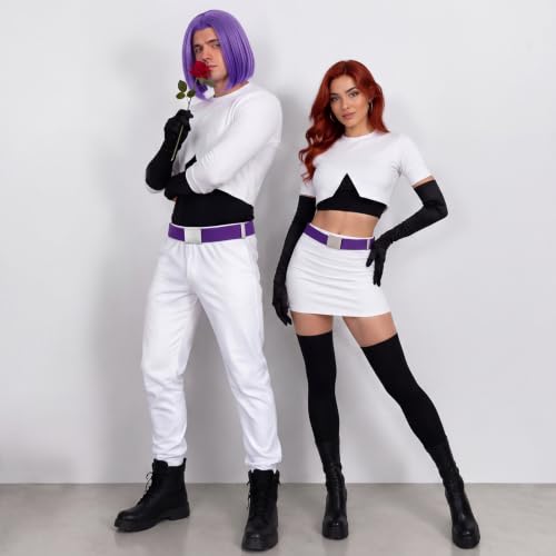 Maiteenly 5 Pcs Halloween Cosplay Costume for Adults Team Anime Costume by Maiteenly - Used condition - Image 7