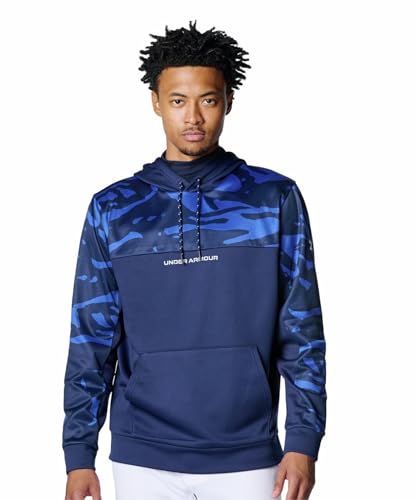 UA ARMOUR FLEECE HOODIE 6007970(410) �~�b�h�i�C�g�l�C�r�[ 2XL