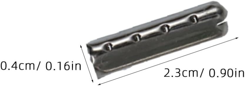 300pcs Metal Shoelace Tips for Repair Shoelace Accessories Gunmetal and Antique for Frayed Laces and Design Enhancement