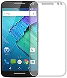 motorola x style Material: vidrio templado. Si se rompe, se rompe en pequeños pedazos que no están afiladas, lo que es más seguro que otros productos de vidrio.