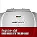 George Foreman 9-Serving Basic Plate Electric Grill and Panini Press, 144-Square-Inch, Platinum, GR2144P