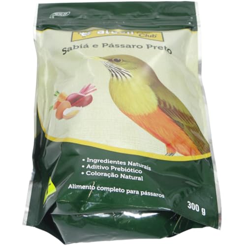 ALCON ECO CLUB SABIÁ E PÁSSARO PRETO 300g
