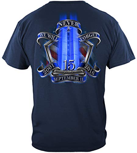 Erazor Bits fire Department | 911 Tribute 15 Year Anniversary Shirt ADD103-FF2301L