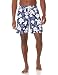 Amazon Essentials Men's Quick-Dry 9" Swim Trunk, Navy Hibiscus Print, X-Large