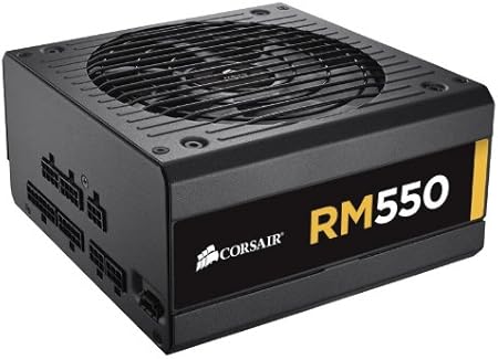 Corsair 550 W Rm550x Series 80 Plus Gold Full Modular Atx Power Supply Unit Black Amazon Co Uk Computers Accessories