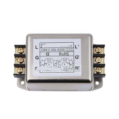 Filtre alimentation monophasé AC 220V CW4L2-20A-S antibruit secteur
