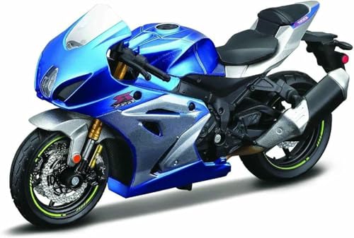Suzuki GSX-R1000R 2021 moto miniature en métal idée cadeau motard 1/18