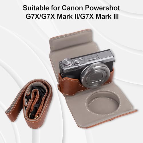 Funda vintage para cámara Canon PowerShot G7X miniatura 2