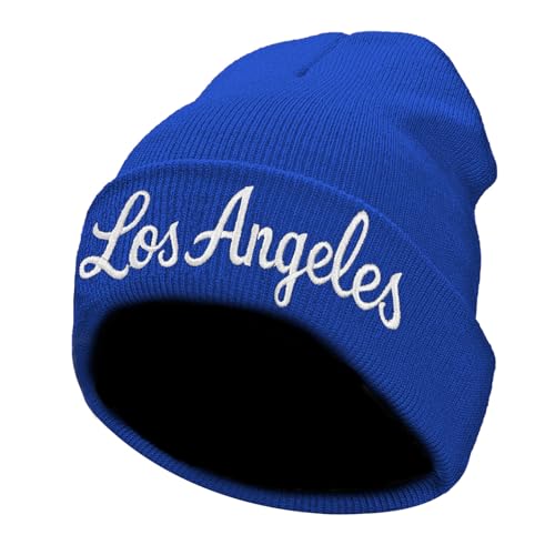 JZYEGSW Winter Hat for Men Women Cities Beanie Knit Cuffed Cap for Fans Gifts