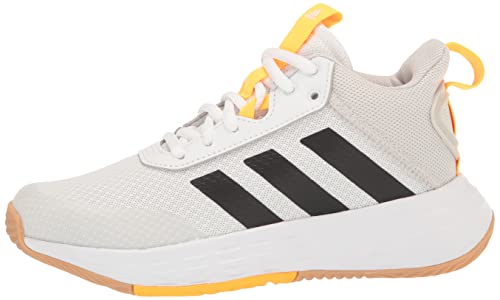 Adidas Own The Game 2.0 Basketball Shoe, White/Black/Solar Gold, 2.5 Us Unisex Little Kid #TOP7